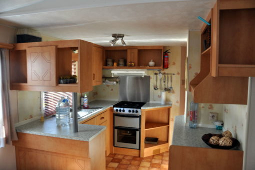 Keuken stacaravan te koop camping ardennen