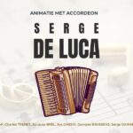 Muzikale omlijsting op accordeon door Serge De Luca