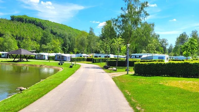 Toeristische kampeerplaatsen in de Ardennen