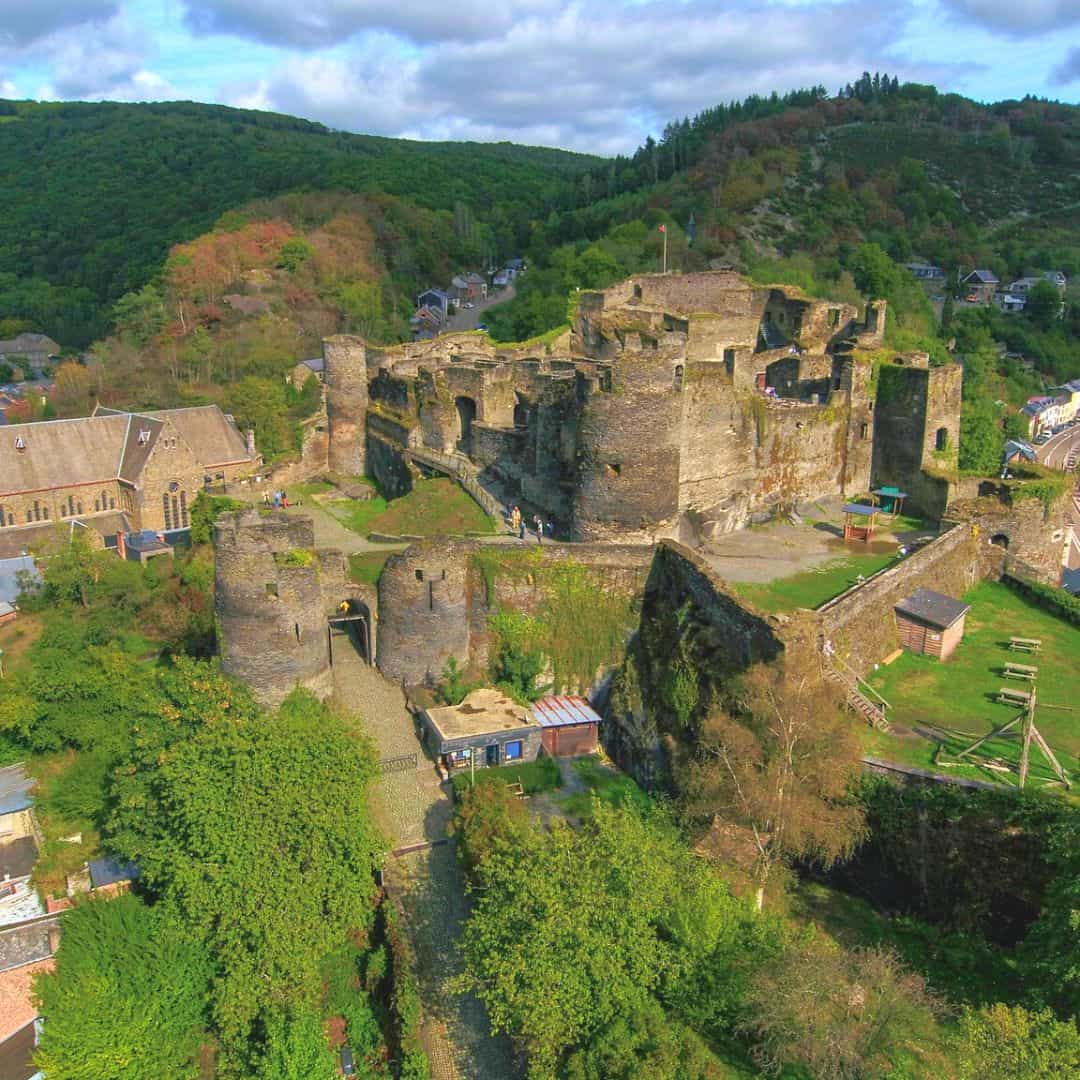 Het feodale kasteel van La Roche-en-Ardenne