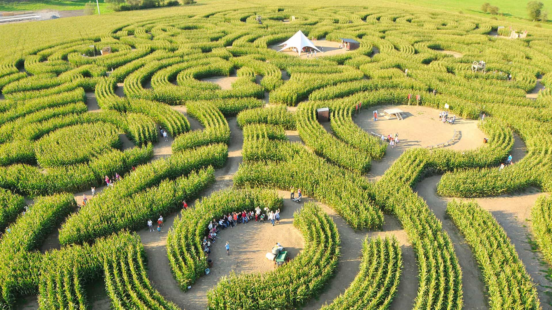 Het labyrint van Barvaux-sur-Ourthe