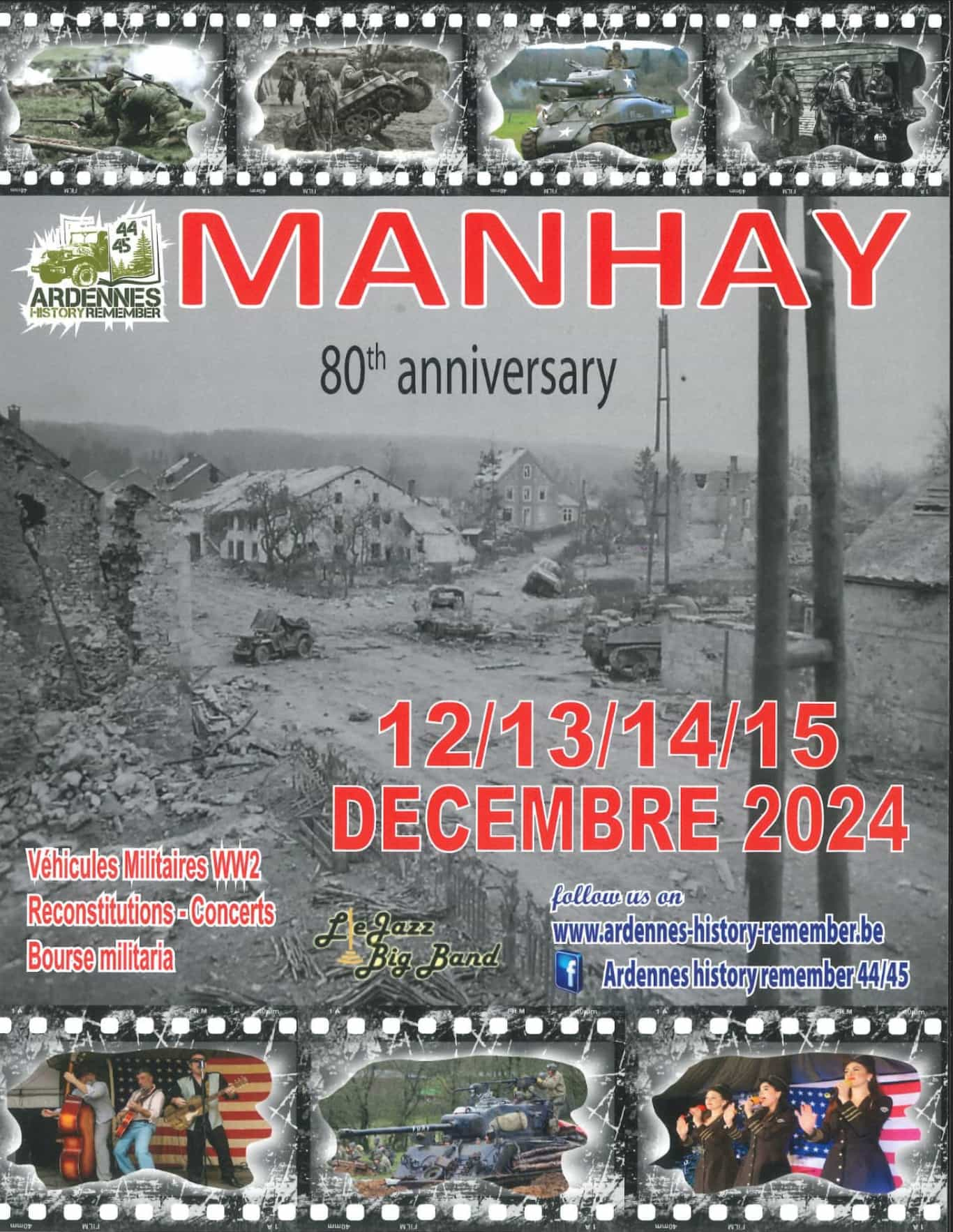 Manhay Ardennes History Remember 44 – 80th anniversary