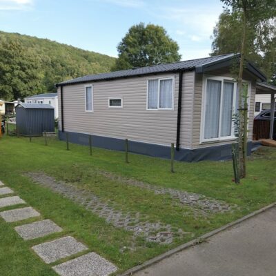 Stacaravan te koop 2 slaapkamers Swift Ardennen met voortent