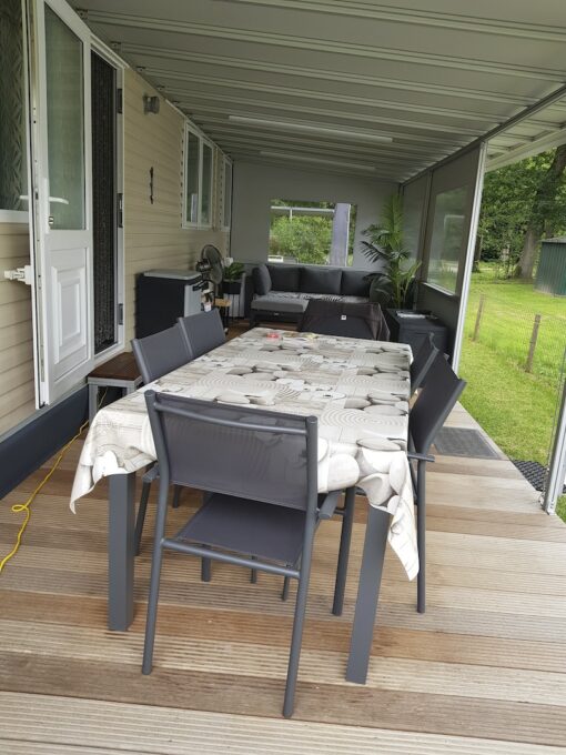 Stacaravan 3 slaapkamers Swift Ardennen met halfopen voortent - Afbeelding 5
