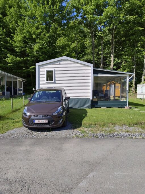 Parking sur emplacement de camping