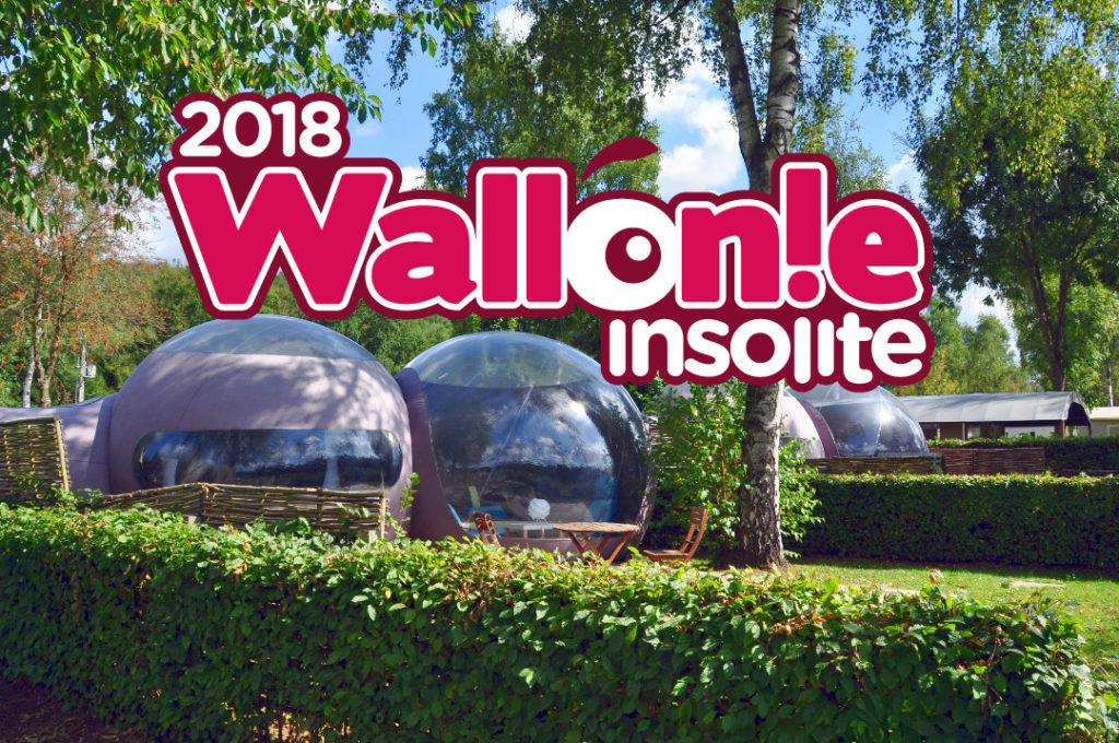 Wallonie insolite 2018 - séjour insolite