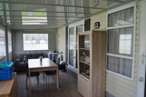 Mobilhome d'occasion à vendre 2 chambres avec auvent camping Ardennes belges