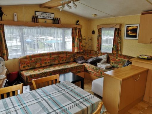 Séjour Mobile home à vendre camping Ardennes belges