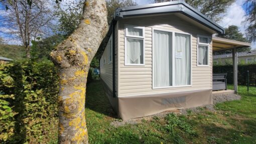 Mobil-home 3 chambres et auvent à vendre