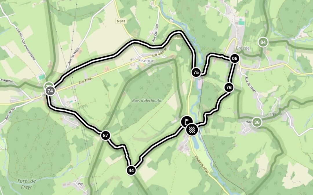 Planifiez votre itinéraire vélo en Ardenne avec les points-nœuds