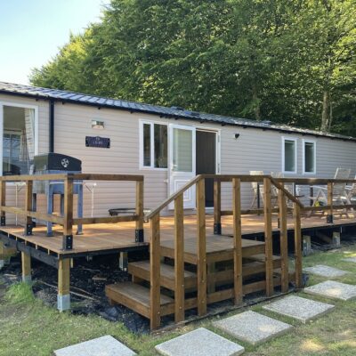 Mobil-home de 2024 Swift avec 3 chambres à vendre-sur emplacement de camping en ardenne